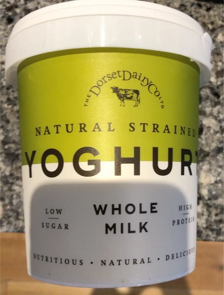Natural strained yoghurt