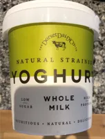 Natural strained yoghurt