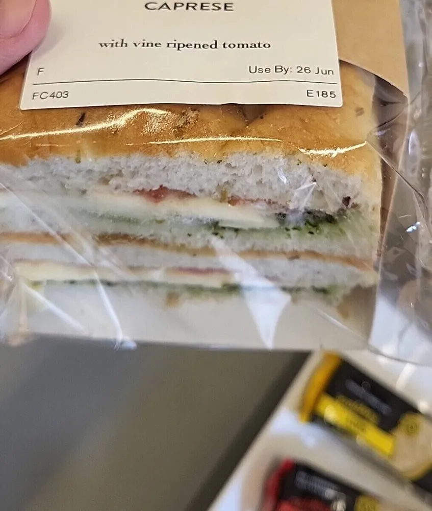Caprese sandwich
