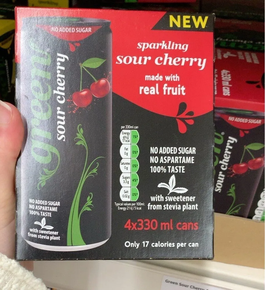 Sparkling sour cherry