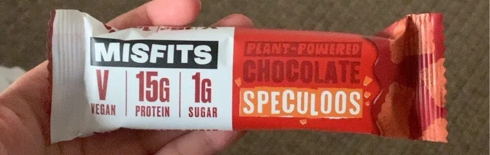 Barrita proteina vegana sabor chocolate speculoos