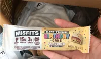 birthday cake protien bar