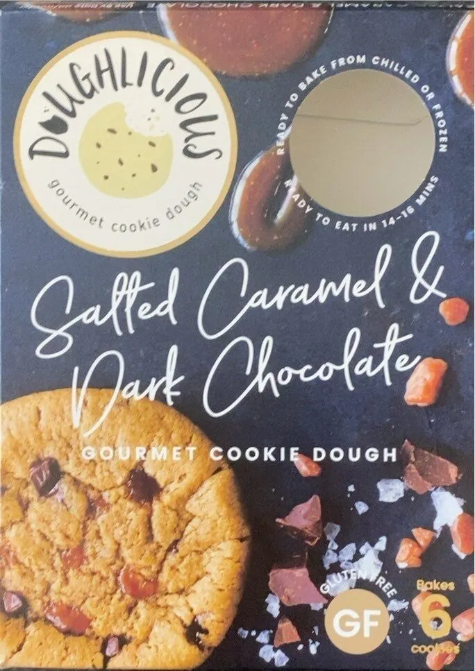 Salted Caramel & Dark Chocolate Gourmet Cookie Dough