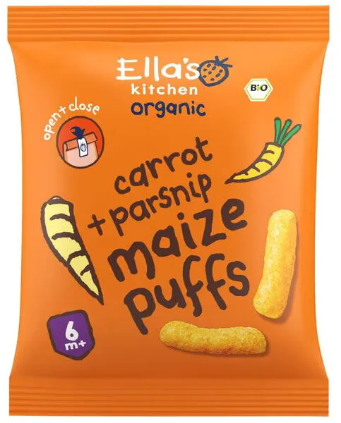 Maïs soufflé aux carottes et panais
