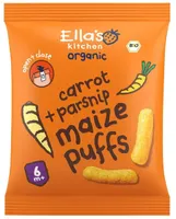 Maïs soufflé aux carottes et panais