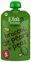 Pears peas + broccoli
