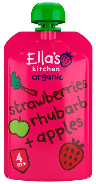 Strawberries, Rhubarb + Apples