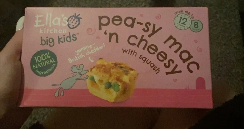 Peasy mac n cheesy