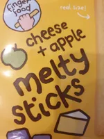 Cheese + Apple melty sticks