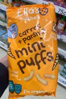 Carrot + parsnip mini puffs