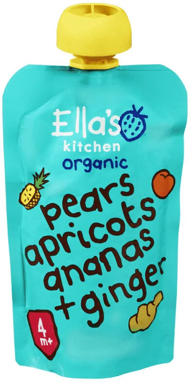 Pears apricots ananas ginger