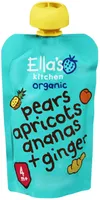 Pears apricots ananas ginger