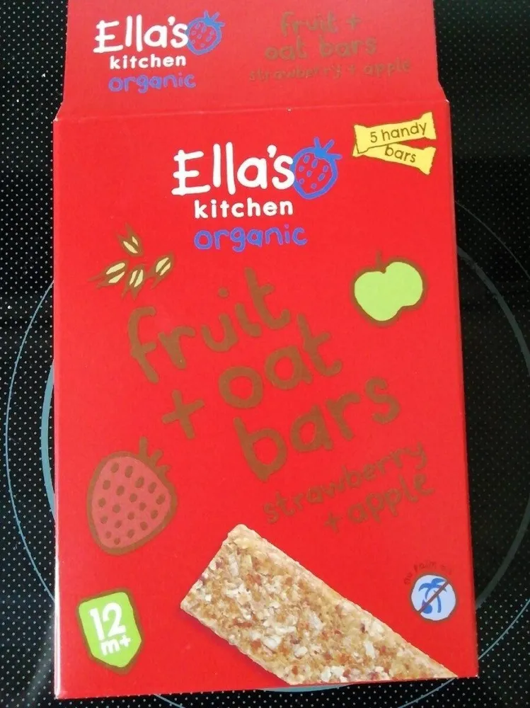 Ella's Barre de fruits fraise pomme
