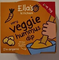 Very veggie hummus dip