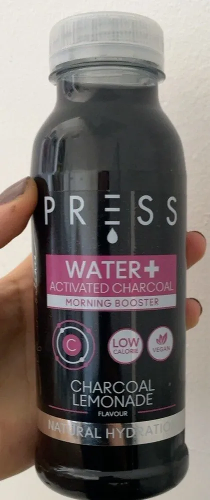 Water + Activated Charcoal
