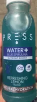 Water+ blue spirulina