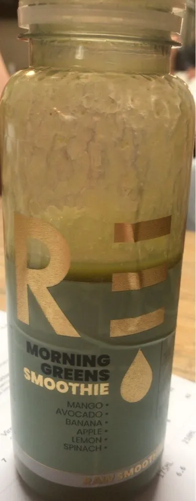 morning greens smoothie