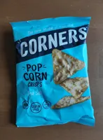 Corners : pop corn crisps au sel de mer