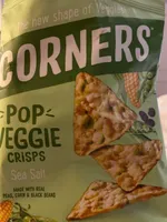 Pop veggie crisps