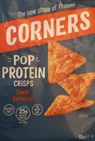 Pop protein crisps
