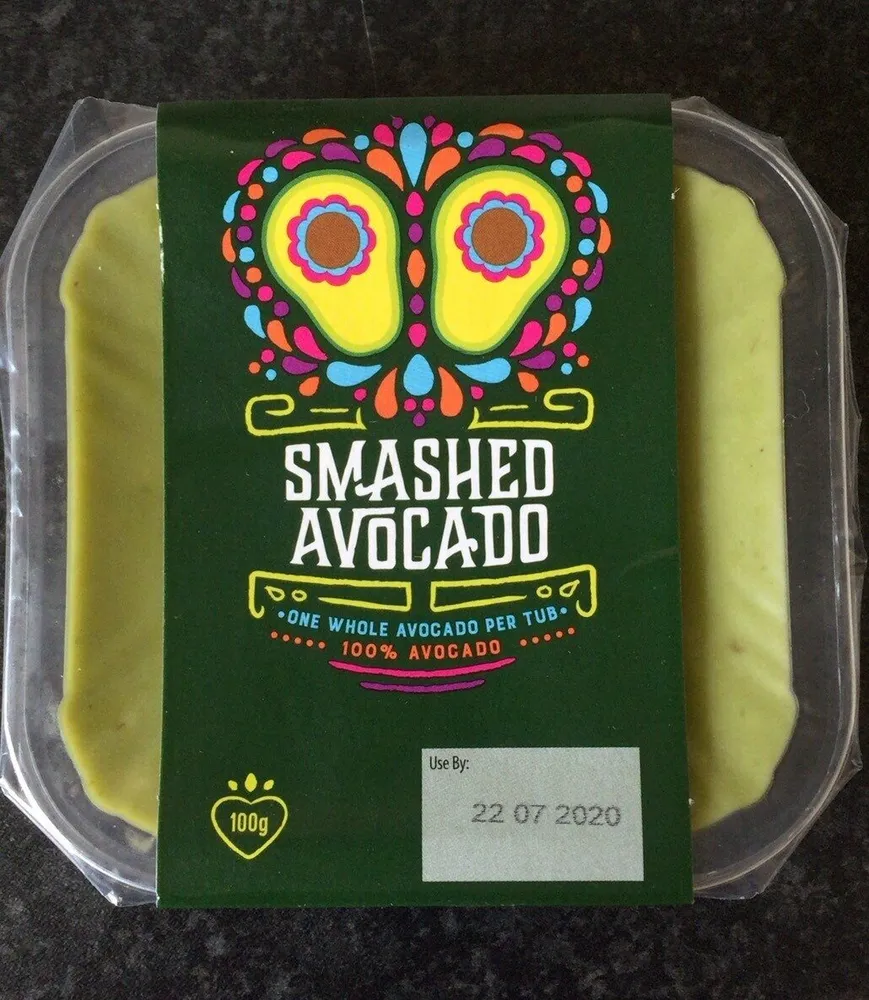 Smashed avocado