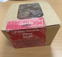 6 BBQ Chicken Wings