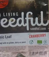Organic loaf Seedful - batch cranberry