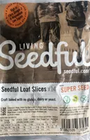 Seedful loaf slices