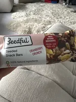 Seeded Snack Bars Cranberry Crunch