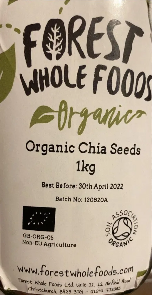 Organic Chia Seeds