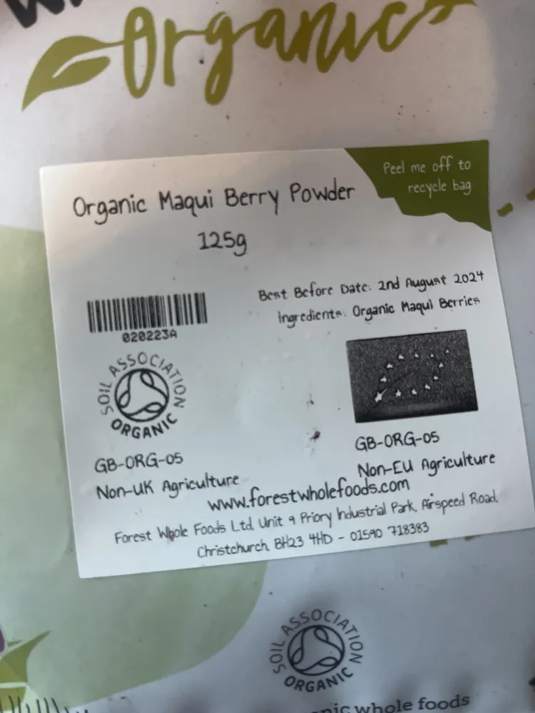 Organic Maqui Berry Powder