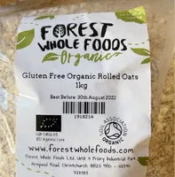 Gluten free organic rolled oats