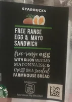 Free range egg and mayo sandwich