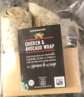 Chicken acocado wrap