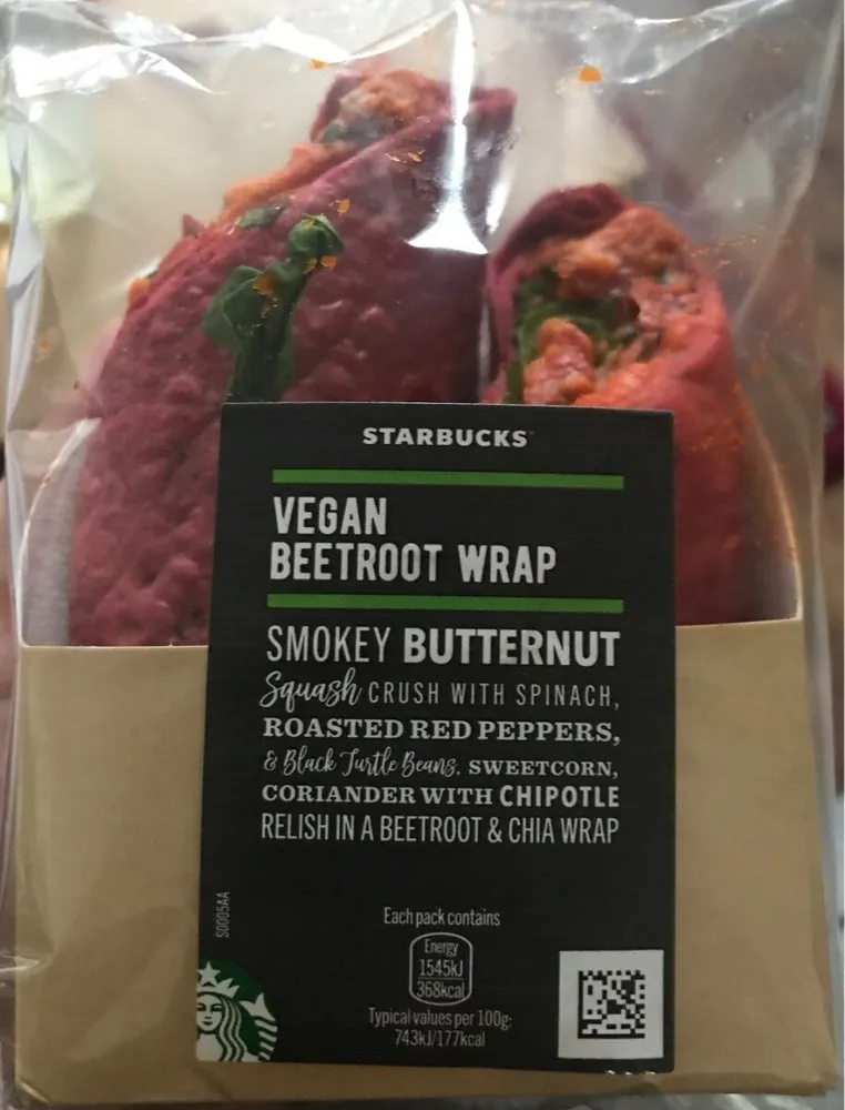 Vegan Beetroot Wrap