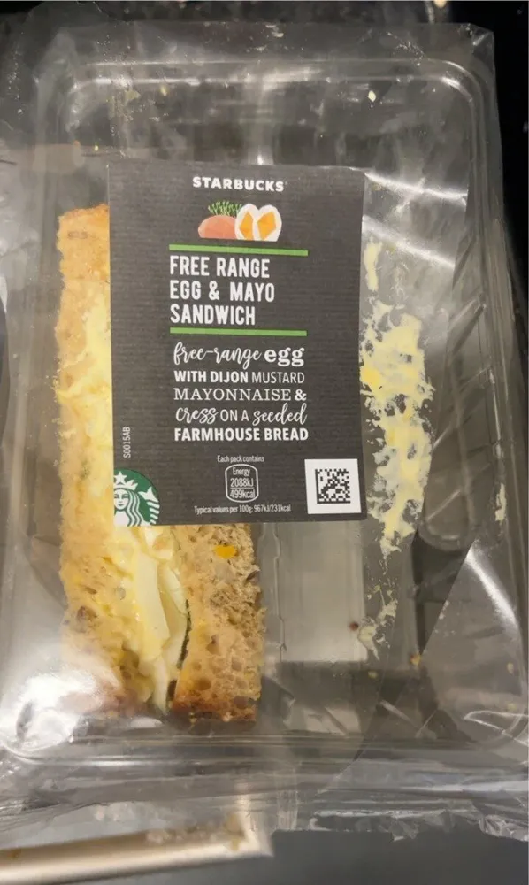 Free Range Egg & Mayo Sandwich