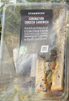 Coronation chicken sandwich
