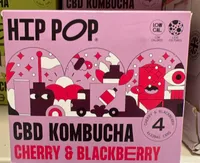 CBD Kombucha Cherry & Blackberry
