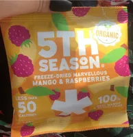 Freeze-dried marvellous mango & raspberries