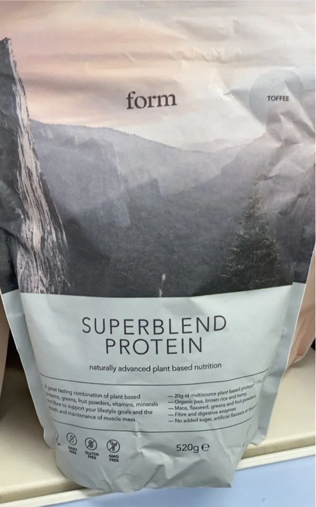 Superblend protein toffee