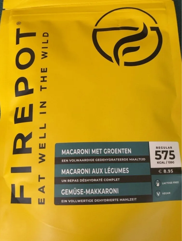 Macaroni aux légumes