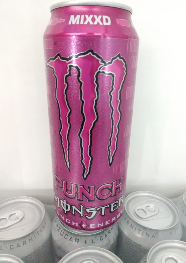 Punch bebida energética con taurina y ginseng
