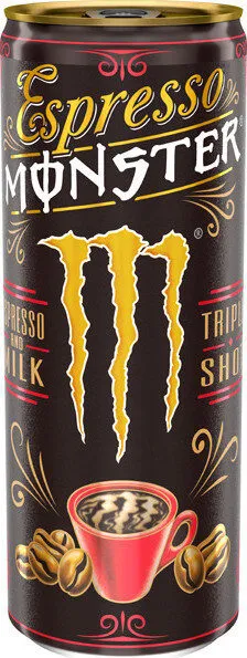 Bebida de café expreso con leche