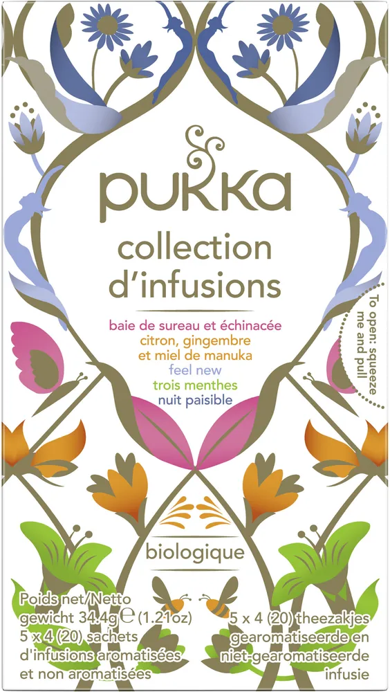 Pukka Infusion Bio Herbal Collection 20 Sachets