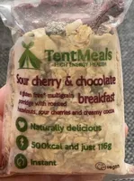 Sour cherry & chocolate breakfast