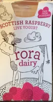 Scottish rasperry live yoghurt
