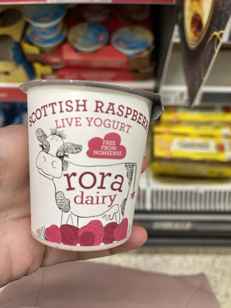 Scottish Raspberry Yoghurt