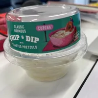 Chip & Dip - Classic Houmous &  Pretzels