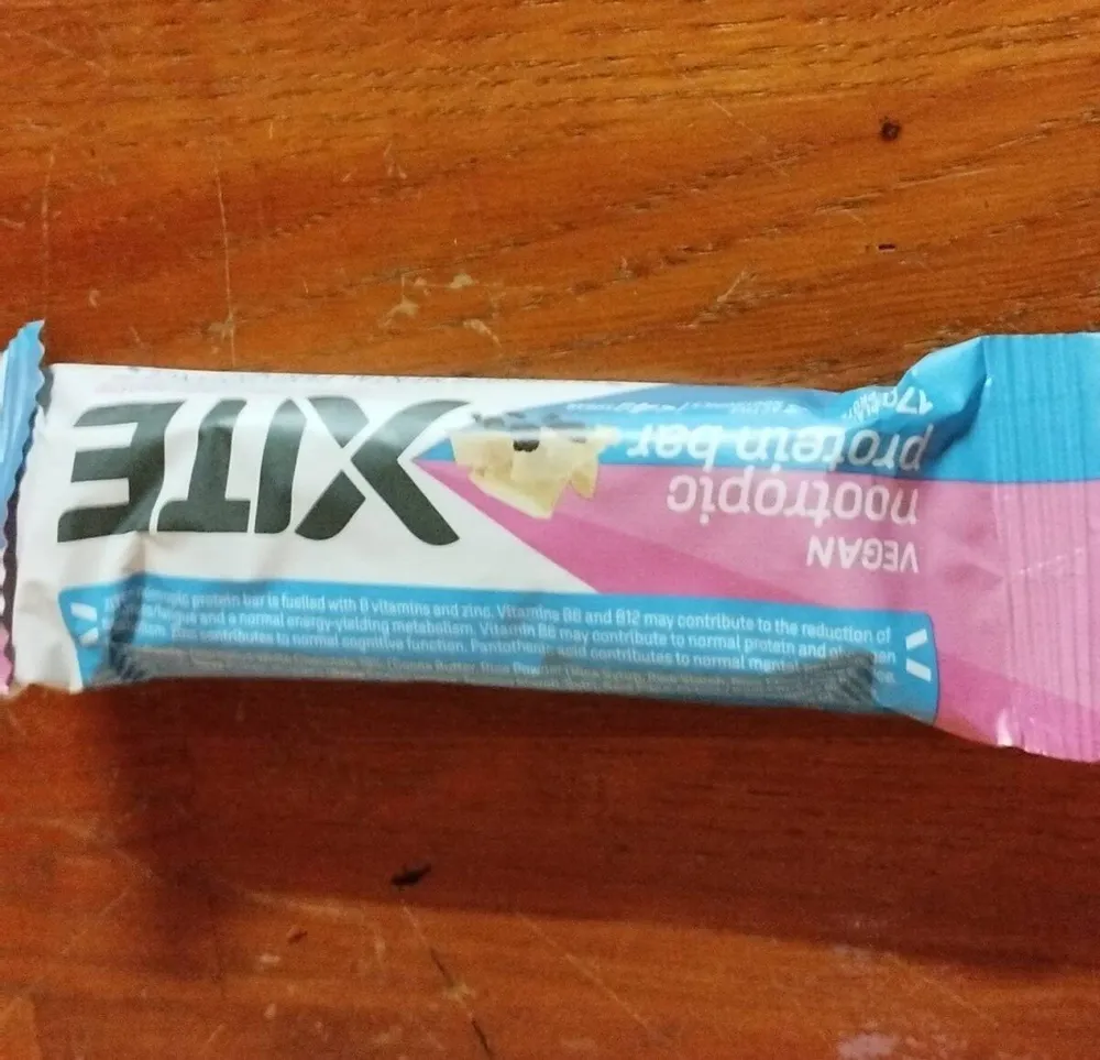 Vegan nootropic protein bar