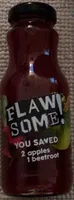 Flawsome! Apples and beetroot juice